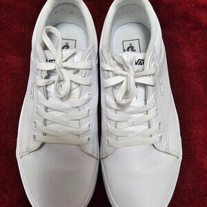 Vans Leather Shoes Size 9 Womens